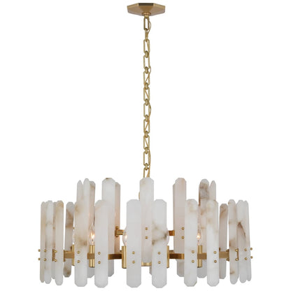 Allenny Bonnington Large Chandelier With Alabaster