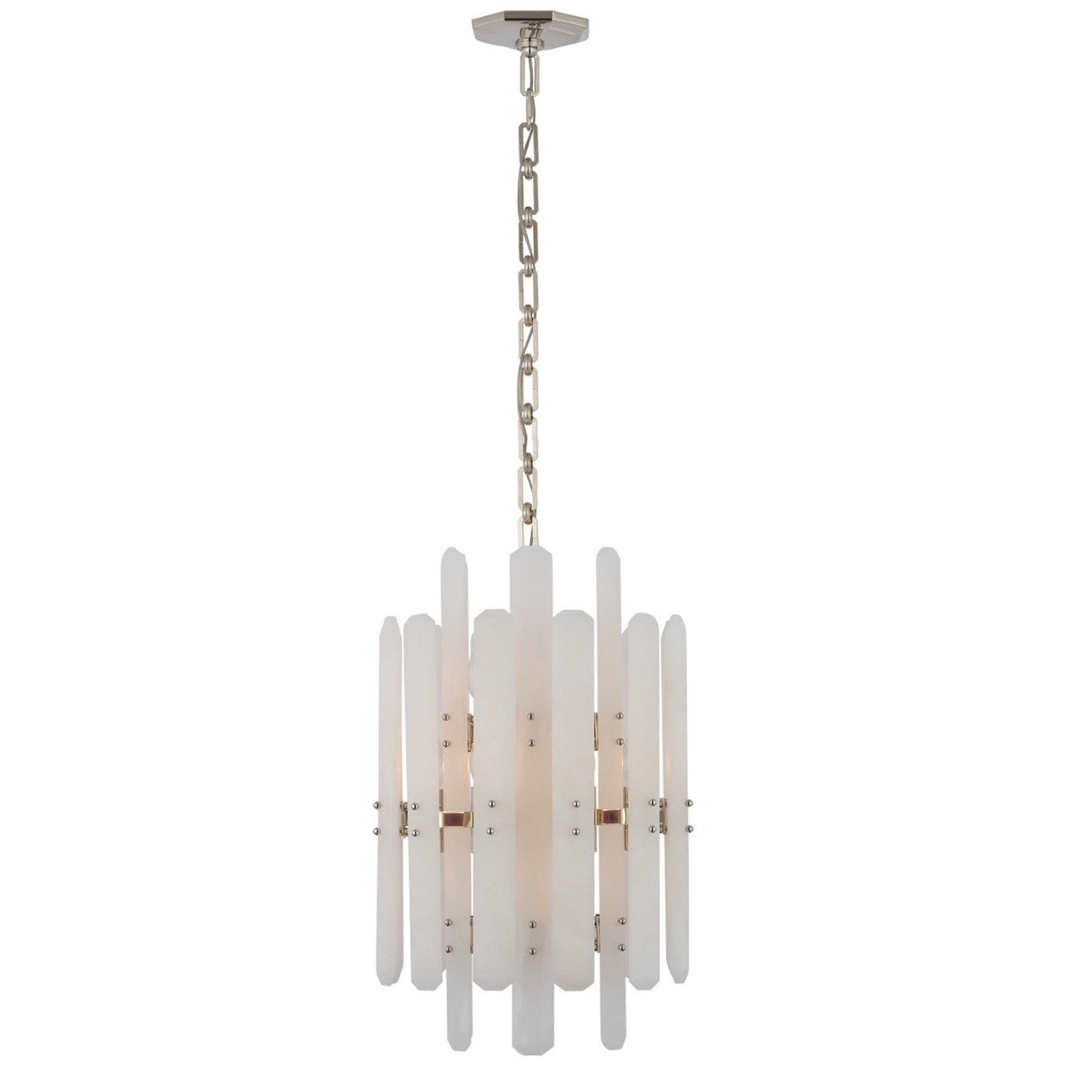 Allenny Bonnington Tall Chandelier With Alabaster