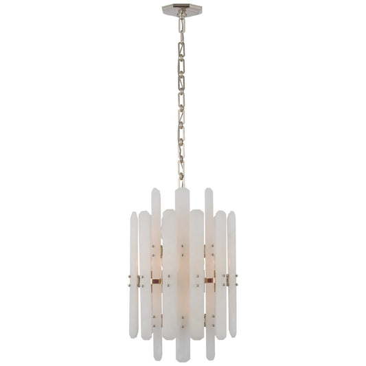 Allenny Bonnington Tall Chandelier With Alabaster