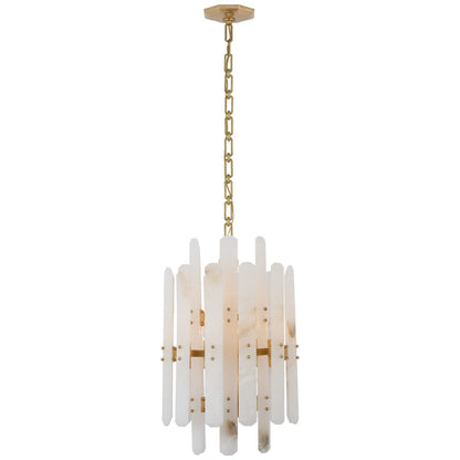 Allenny Bonnington Tall Chandelier With Alabaster