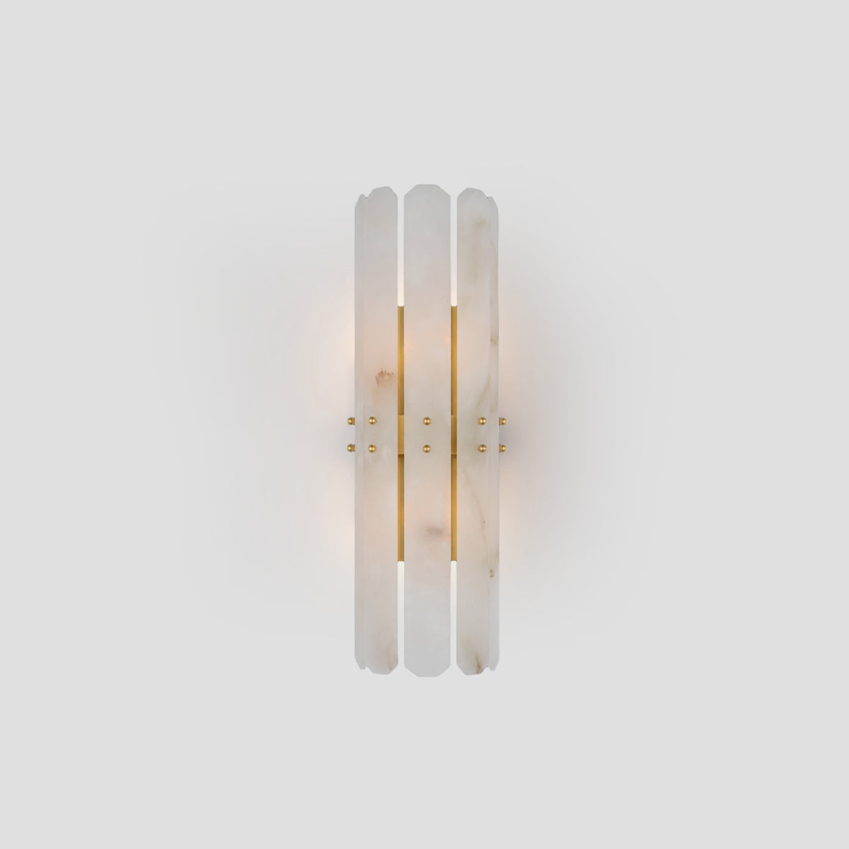 Allenny Bonnington Tall Sconce With Alabaster