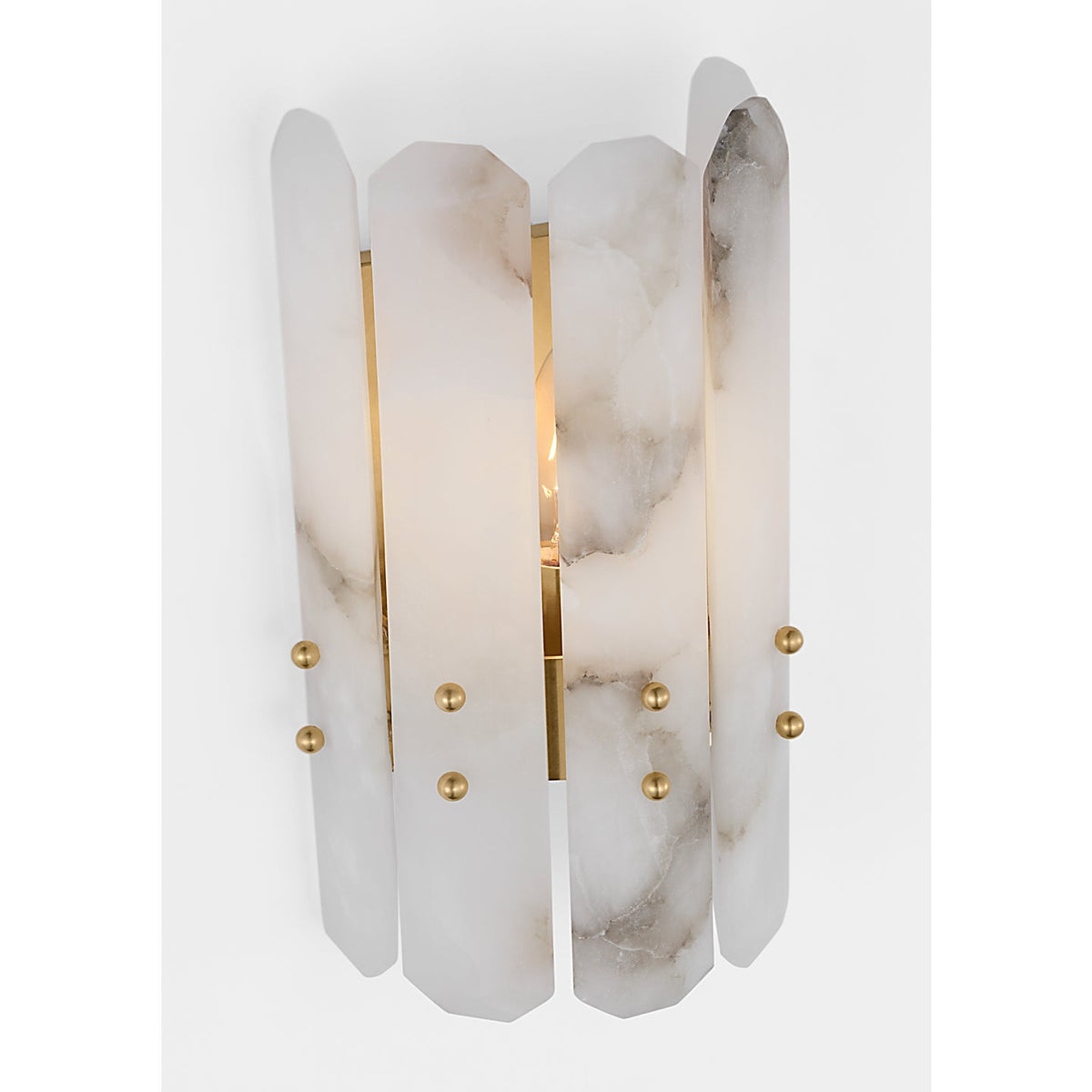 Allenny Bonnington Wall Sconce With Alabaster