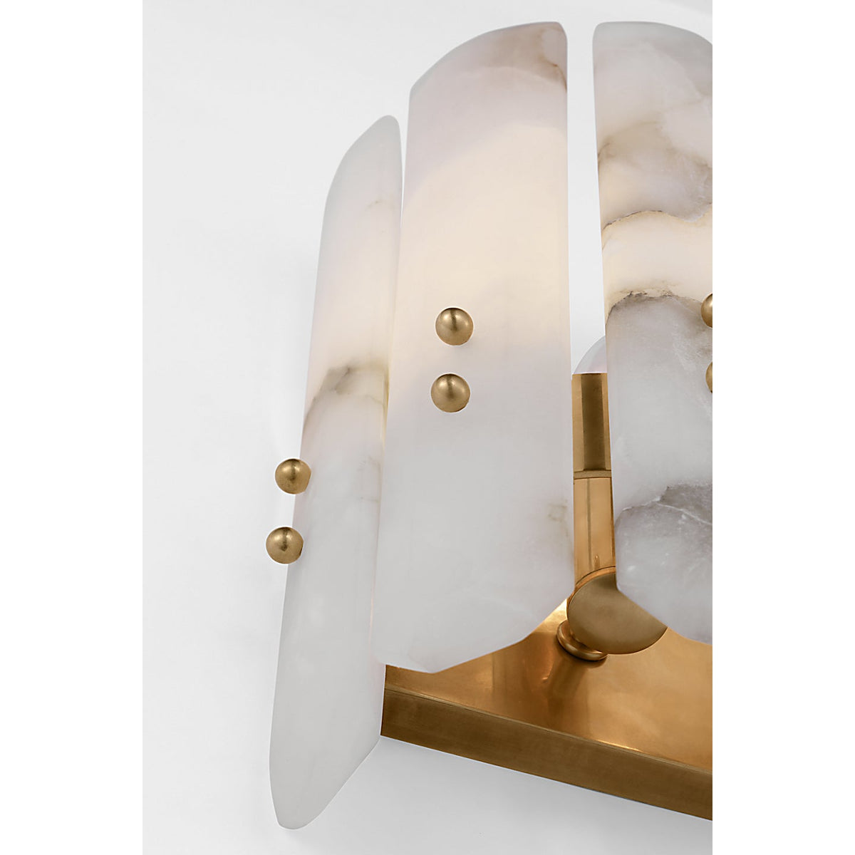 Allenny Bonnington Wall Sconce With Alabaster