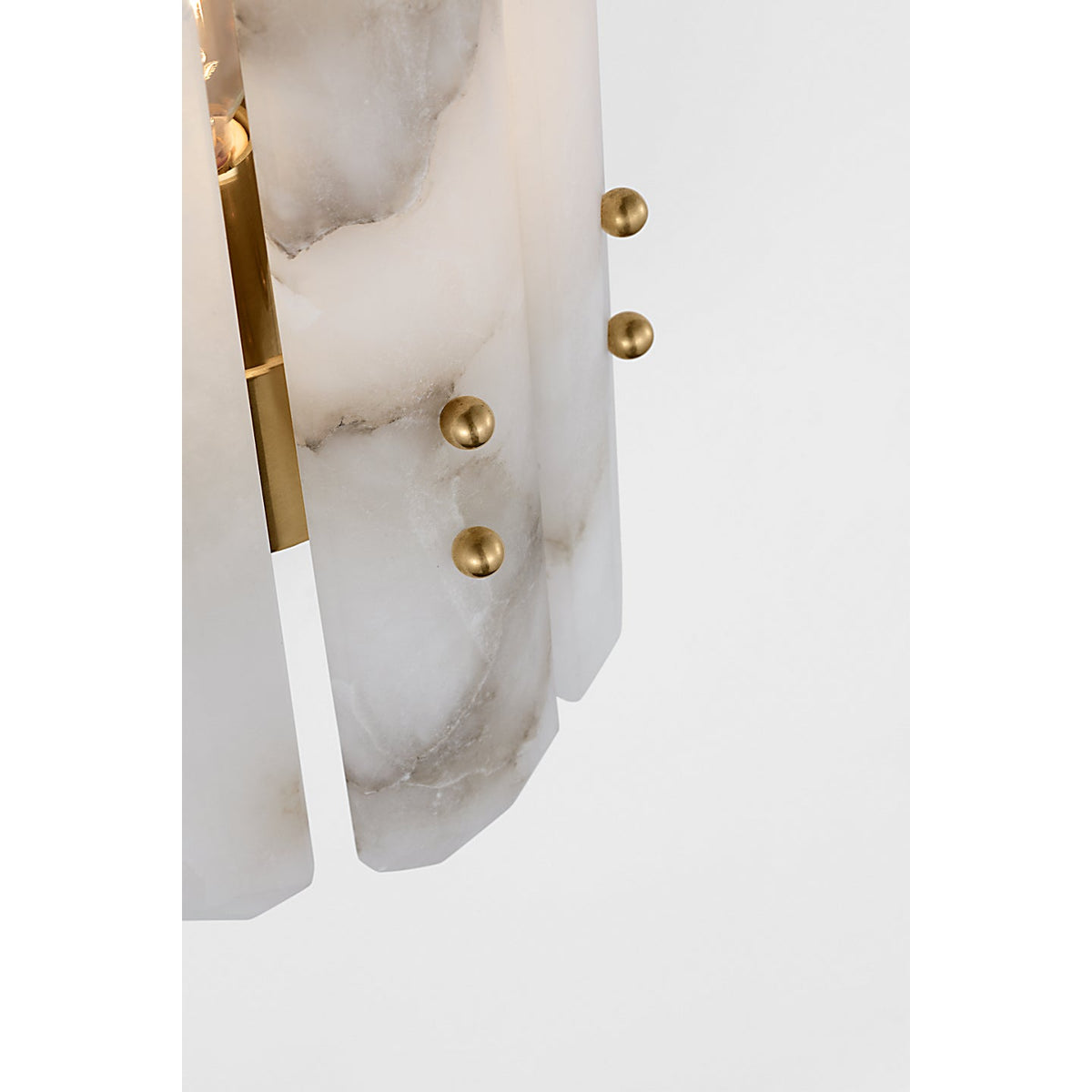 Allenny Bonnington Wall Sconce With Alabaster