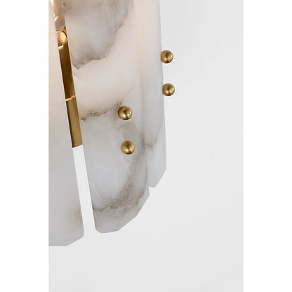 Allenny Bonnington Wall Sconce With Alabaster