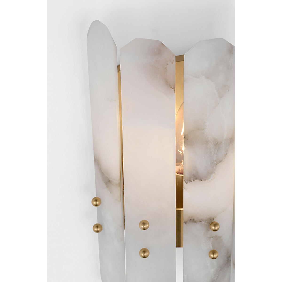 Allenny Bonnington Wall Sconce With Alabaster