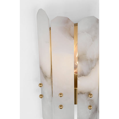 Allenny Bonnington Wall Sconce With Alabaster