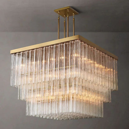 Ancelotti Square Chandelier 45” For Living Room