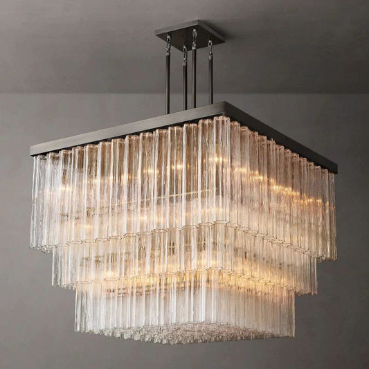Ancelotti Square Chandelier 45” For Living Room