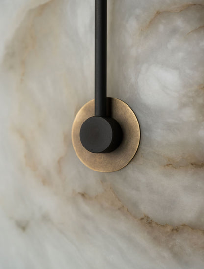 Antonia Slim Alabaster Wall Sconce