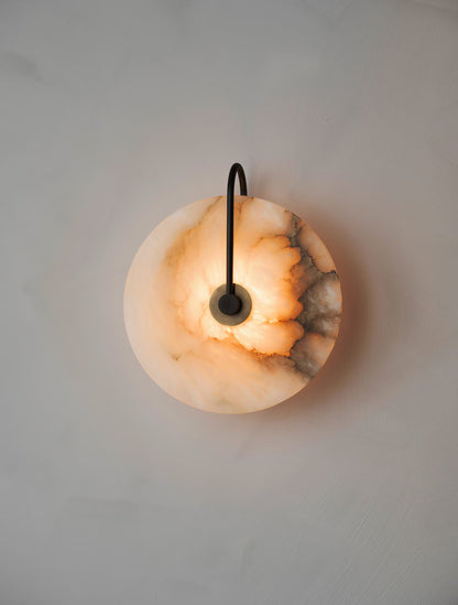 Antonia Slim Alabaster Wall Sconce