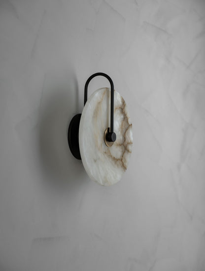 Antonia Slim Alabaster Wall Sconce