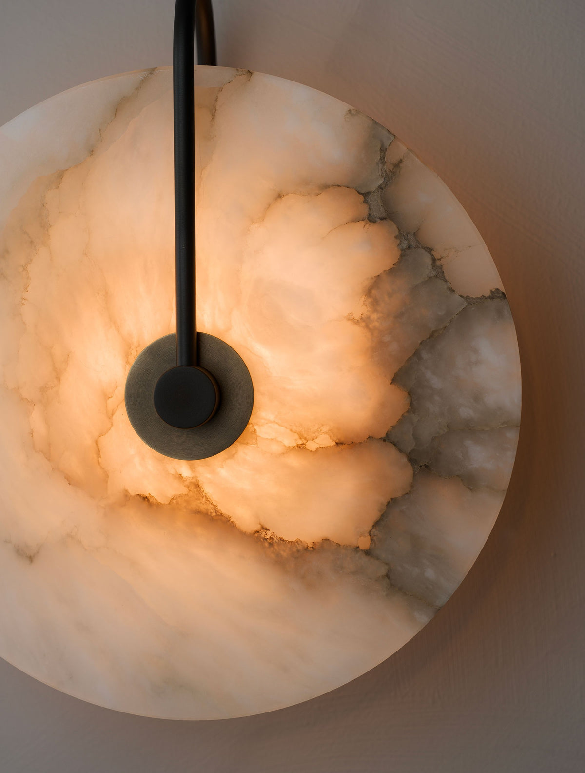Antonia Slim Alabaster Wall Sconce