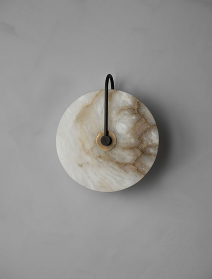 Antonia Slim Alabaster Wall Sconce
