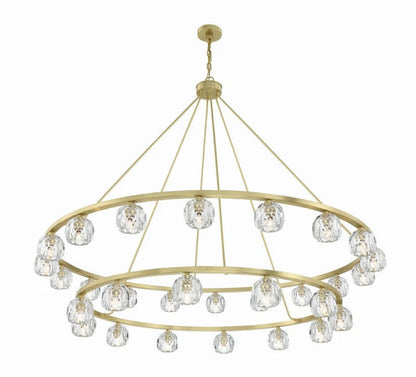 Aragon 30 Light Chandelier Glass