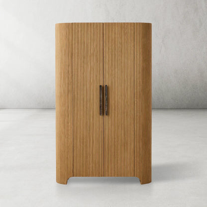 Aston Fluted Rounded Storage Cabinet