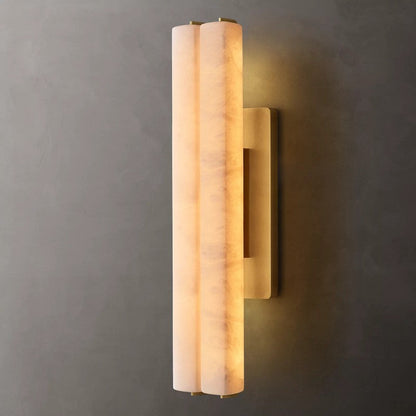 Audiobon Alabaster Double Sconce