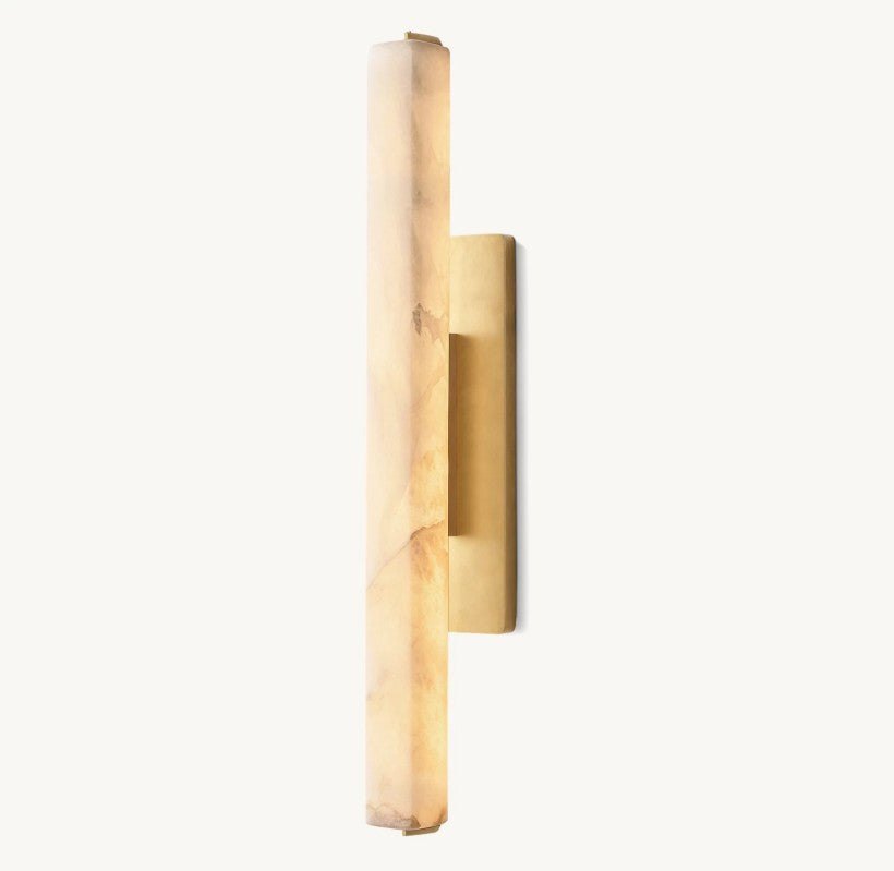 Audiobon Alabaster Single Sconce