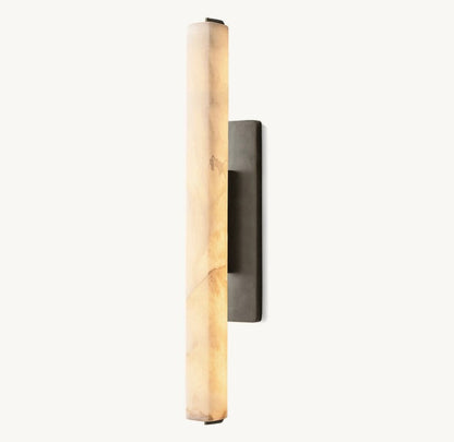 Audiobon Alabaster Single Sconce