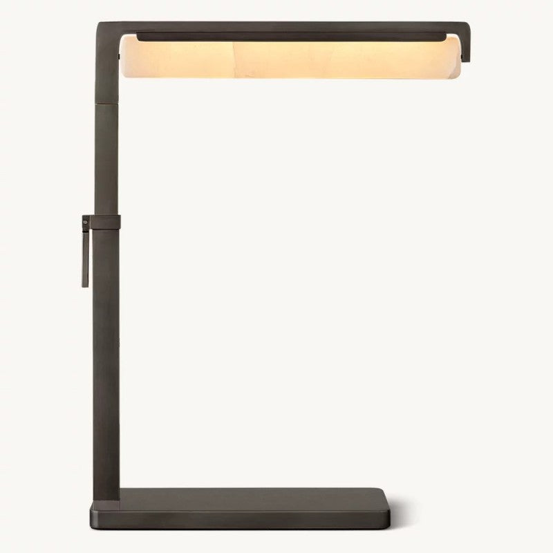Audiobon Alabaster Task Table Lamp