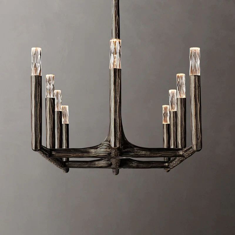 Avarit Forged Linear Chandelier 72”