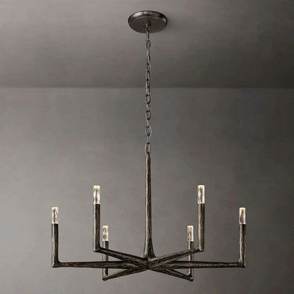 Avarit Glass Round Chandelier 36"