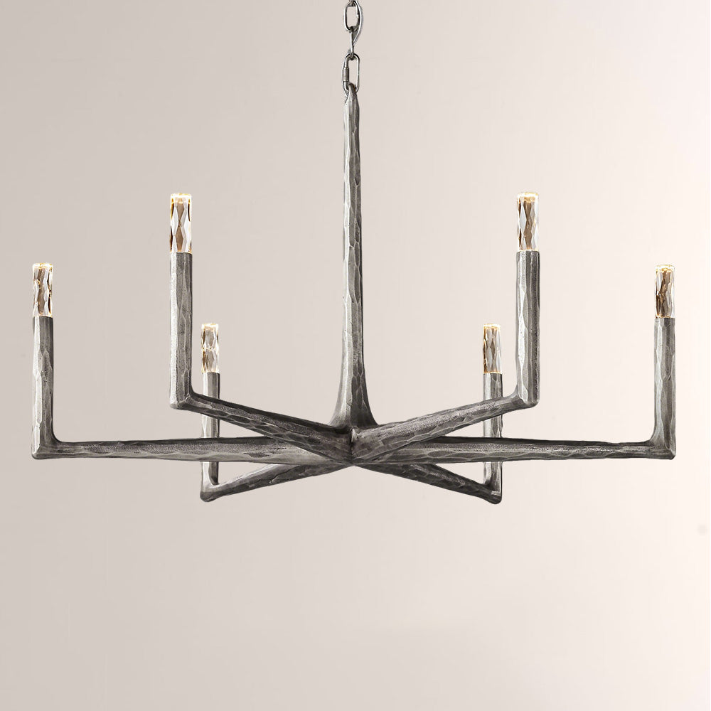 Avarit Glass Round Chandelier 36"
