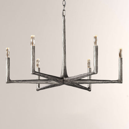 Avarit Glass Round Chandelier 36"