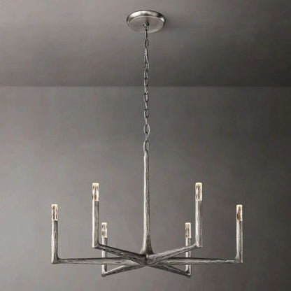 Avarit Glass Round Chandelier 36"