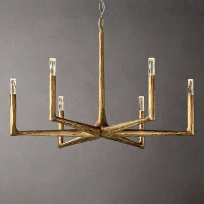 Avarit Glass Round Chandelier 36"