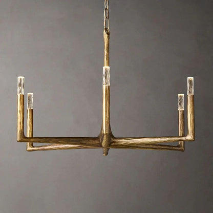 Avarit Glass Round Chandelier 36"