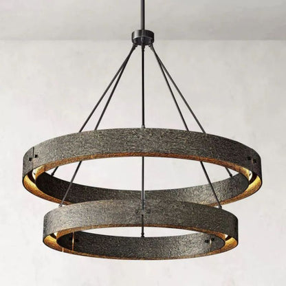 Baldr 2-Tier Round  Living Room Chandelier 60"