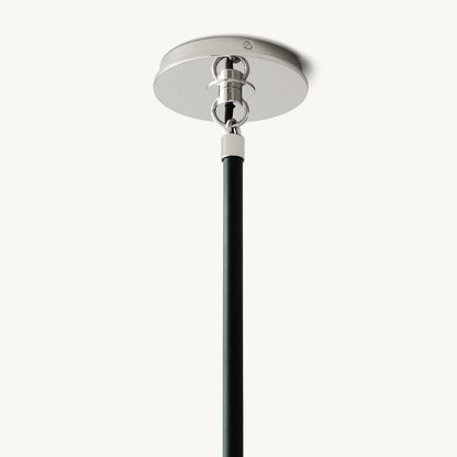 Brook Globe Glass Chandelier 56"