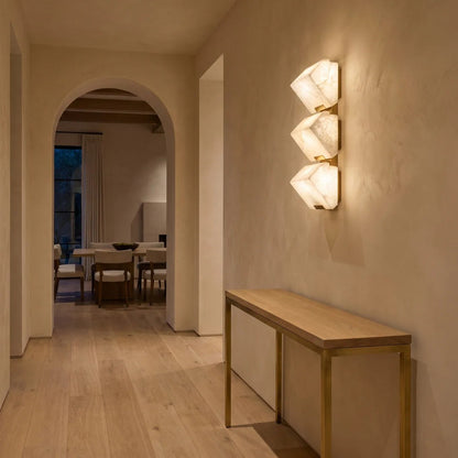 Blocco Cube Stack Wall Sconce