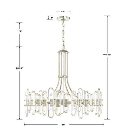 Bolton 12 Light Chandelier