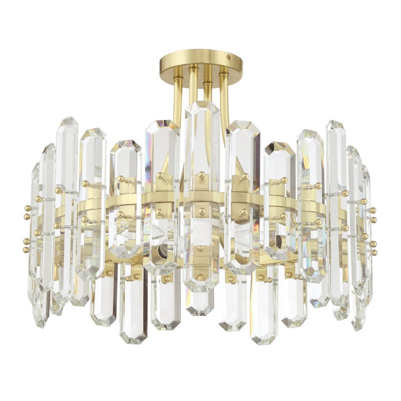 Bolton 4 Light Semi Flush Mount