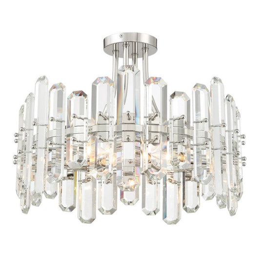 Bolton 4 Light Semi Flush Mount
