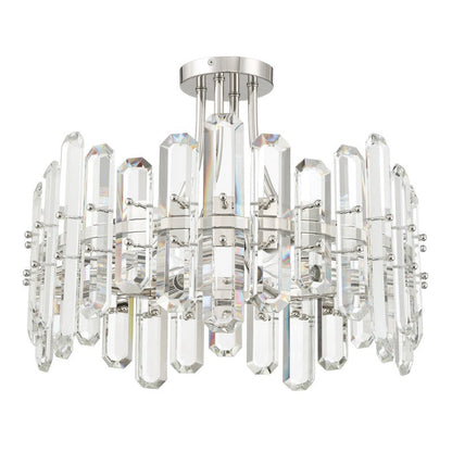 Bolton 4 Light Semi Flush Mount