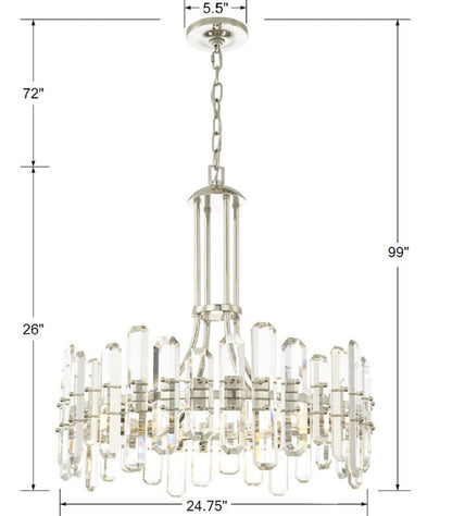 Bolton 8 Light Chandelier