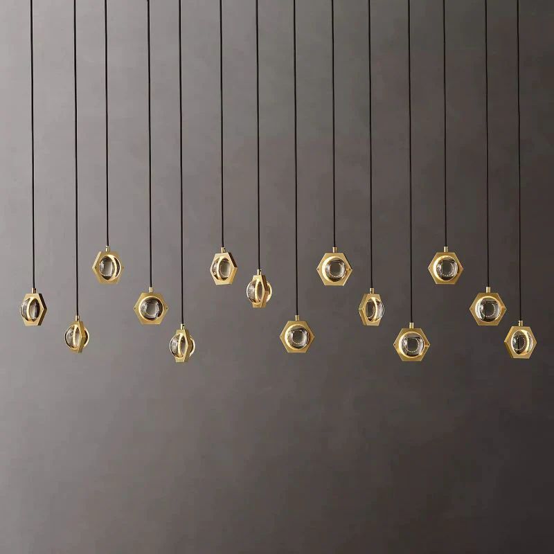 Braelynn Linear Dining Room Chandelier 72"