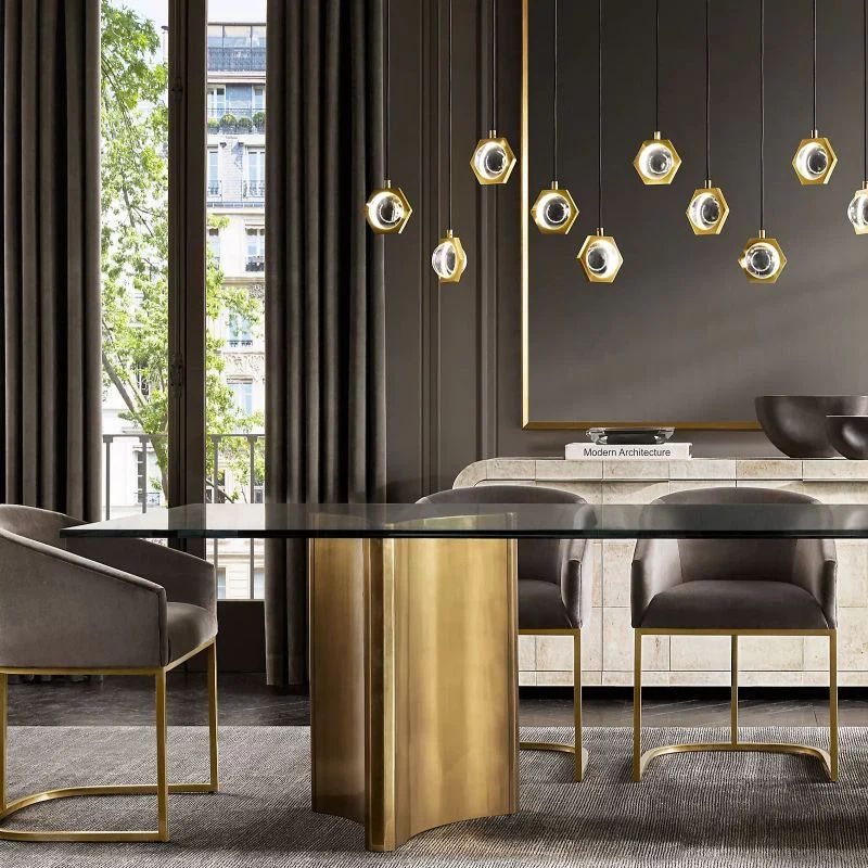 Braelynn Linear Dining Room Chandelier 72"