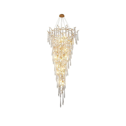 Branch Aqua Parable Chandeliers
