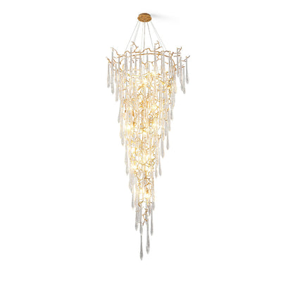 Branch Aqua Parable Chandeliers