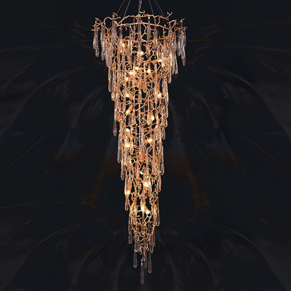 Branch Aqua Parable Chandeliers
