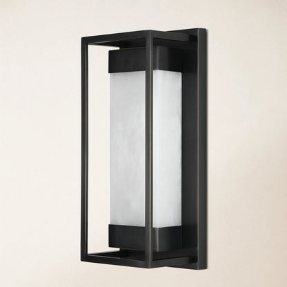 Bravura Alabaster Wall Sconce 15.7H