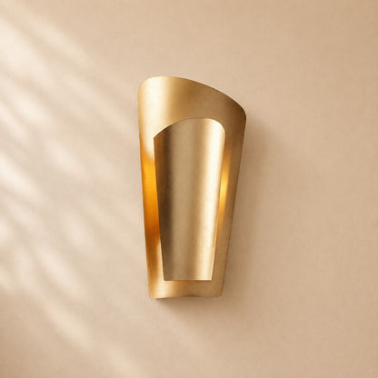 Burke Modern Brass Wall Sconce