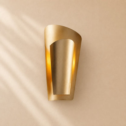 Burke Modern Brass Wall Sconce