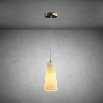 Capus Conical Alabaster Pendant