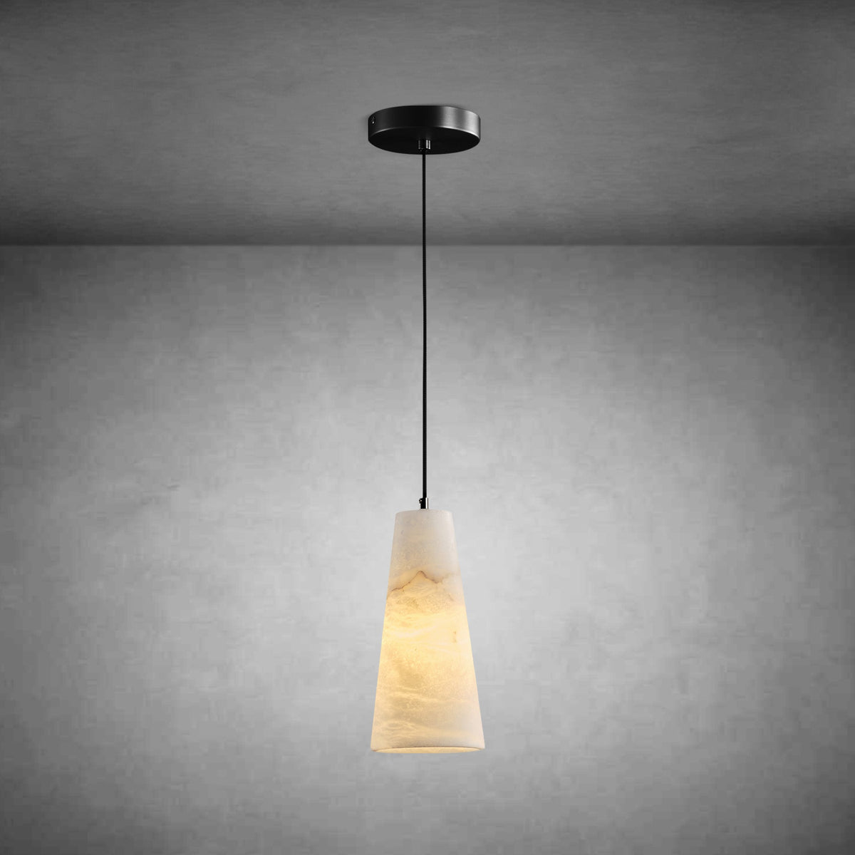 Capus Conical Alabaster Pendant