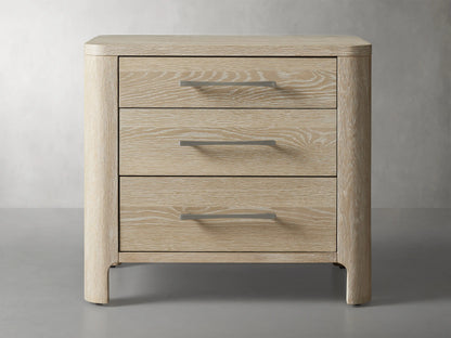 Carllie Closed Nightstand